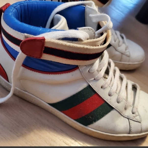 Gucci A7 Hightops size 9 - Picture 2 of 3